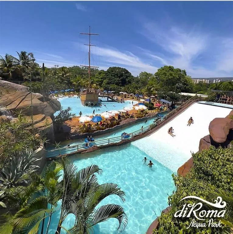 Appartamento Spazzio Diroma Caldas Novas Com Acesso Ao Acqua Park Splash Vulcao G